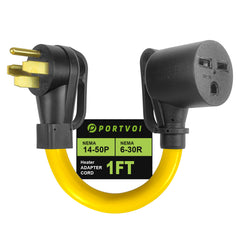 NEMA 14-50P to 6-30R Dryer Adapter