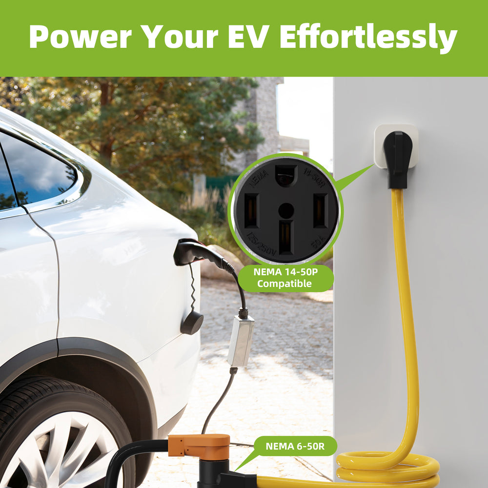 NEMA 14-50P to 6-50R Welder Adapter Extension Cord, 10FT Heavy Duty 50 Amp 250V 4 Prong to 3 Prong Power Cord