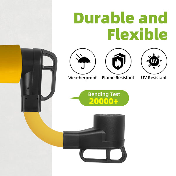 Portvoi 50 Amp Stove Plug Adapter Cord to Welder, NEMA 10-50P to 6-50R For Welder Plasma Cutter EV Charger