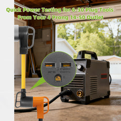 NEMA 14-50P to 6-30R Dryer Adapter