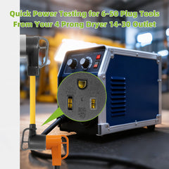 NEMA 14-30P to 6-50R Welder Adapter Cord for Dryer Outlet