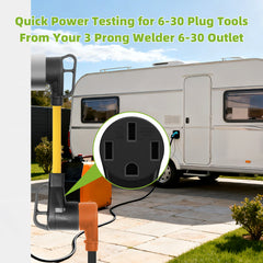 NEMA 6-30P to 14-50R EV Charger Adapter Cord for Level 2 Charging