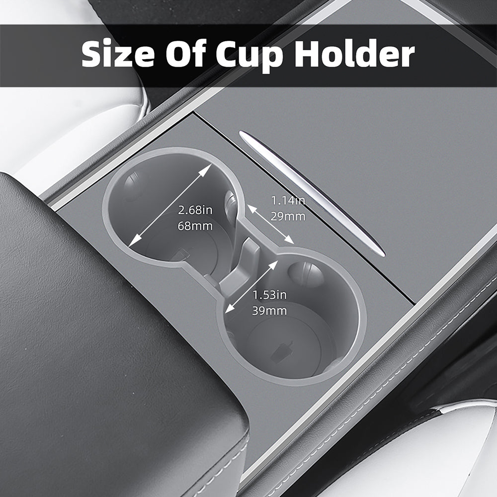 Portvoi Tesla Cup Holder Insert Grey